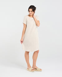 Marcella Two Pocket Elastic Waist Dress
