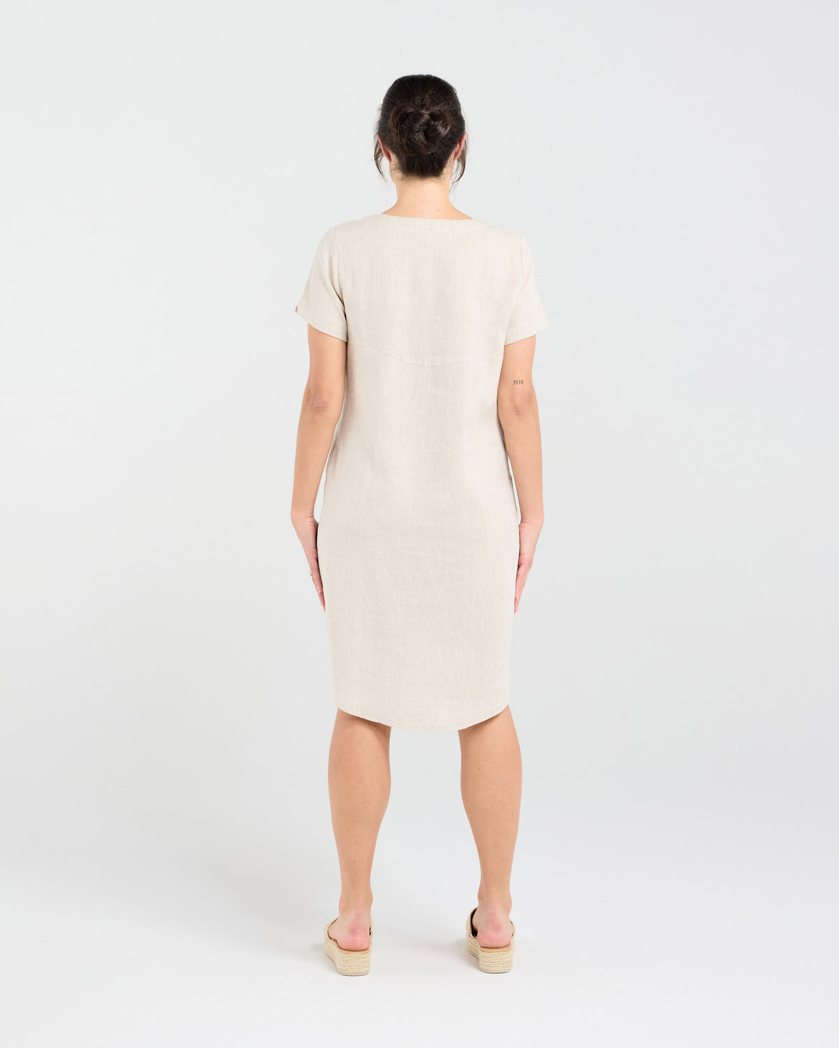 Marcella Two Pocket Elastic Waist Dress