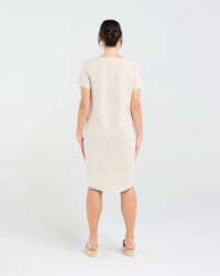 Marcella Two Pocket Elastic Waist Dress