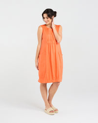 Marcella Two Pocket Elastic Waist Dress