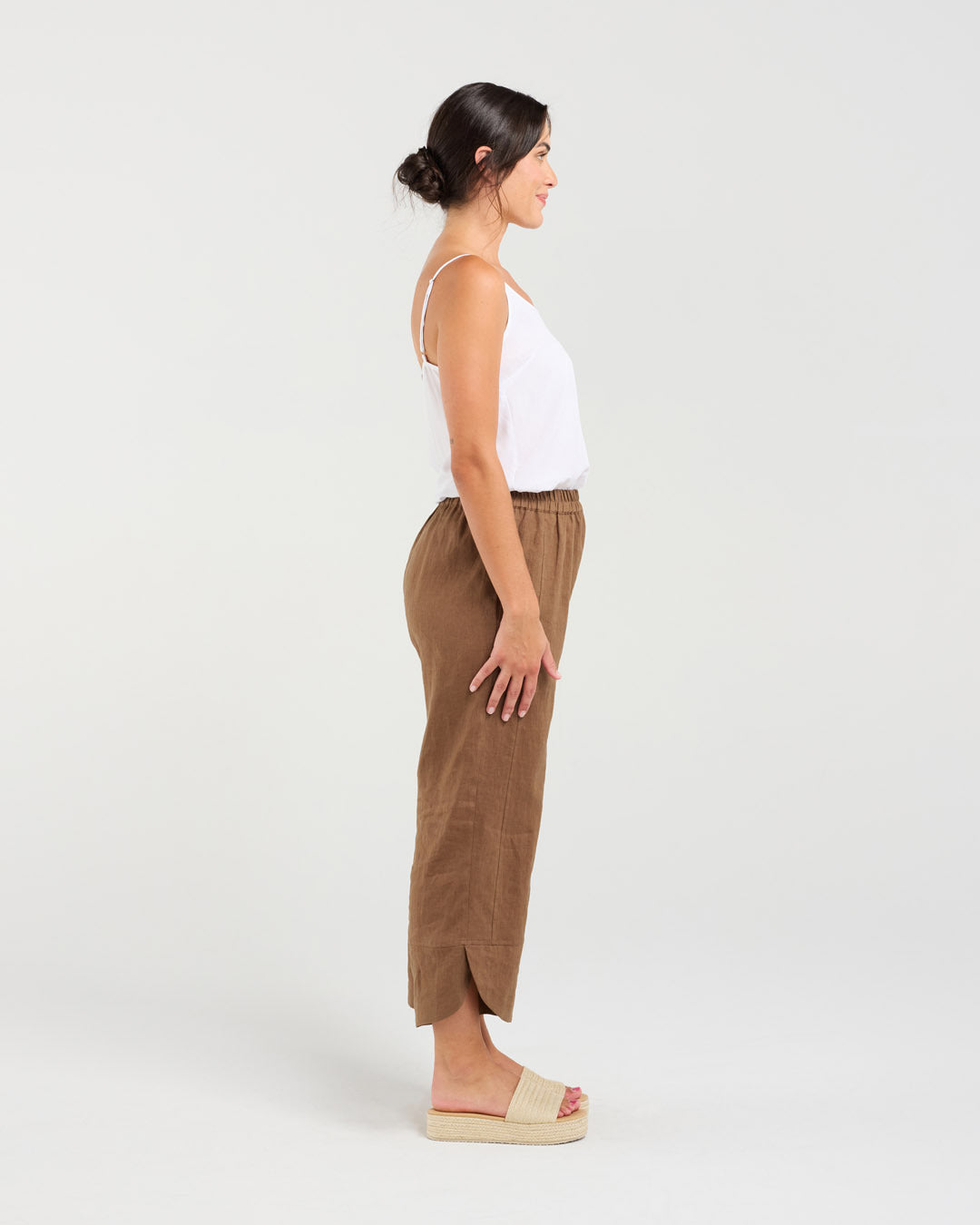 Arabella Petal Hem Pant