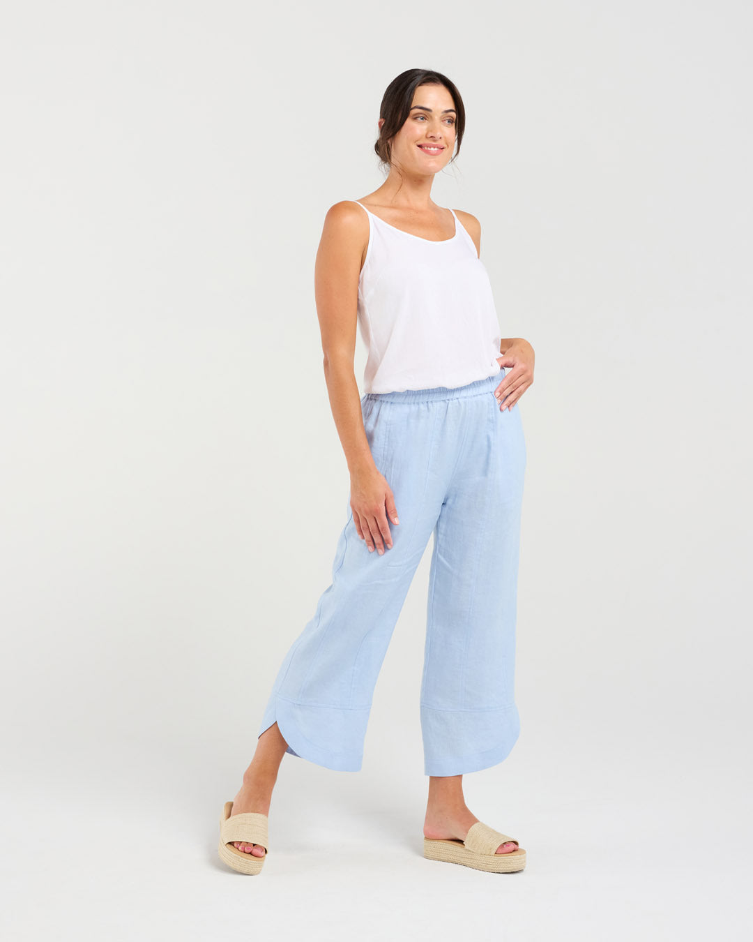 Arabella Petal Hem Pant