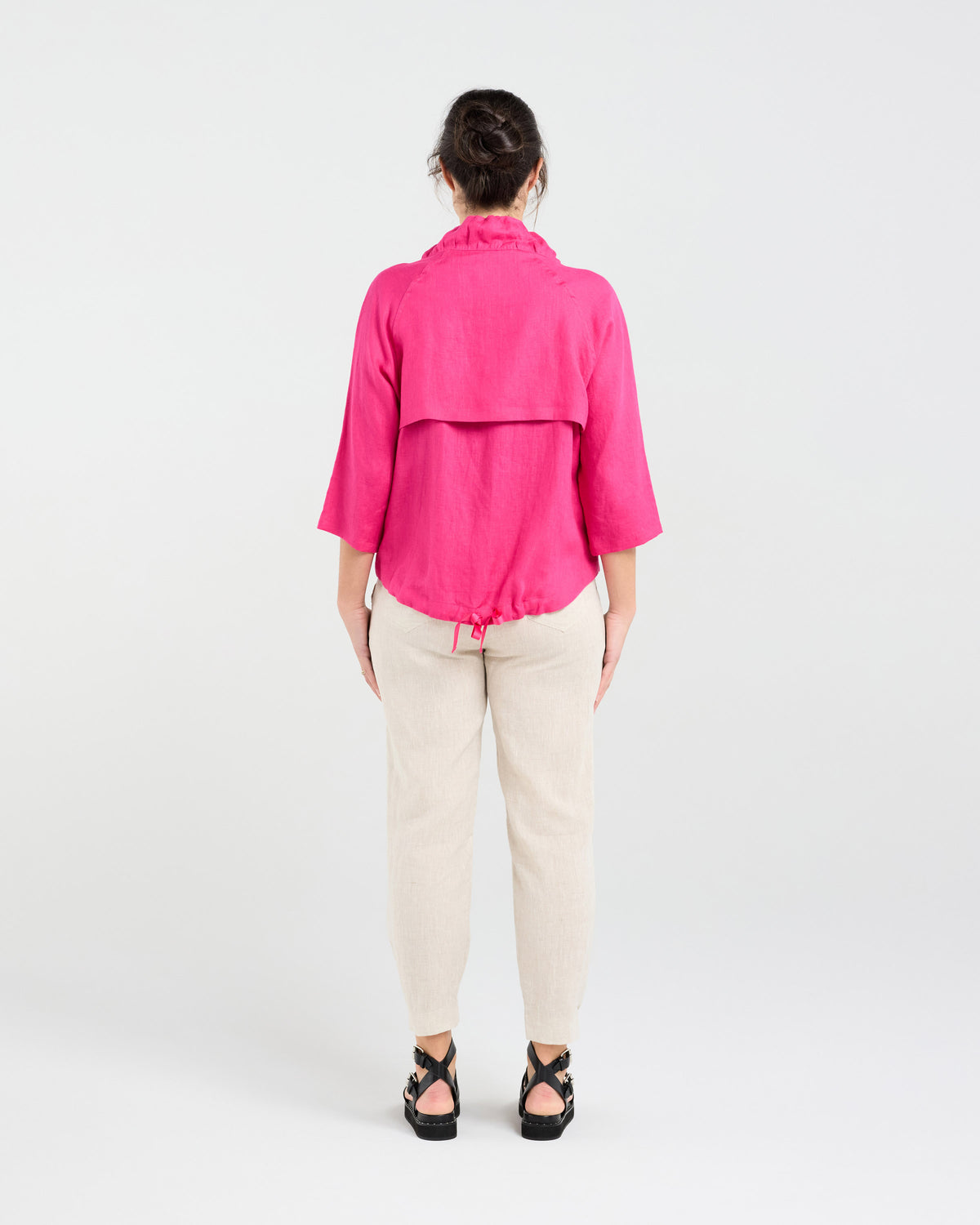Victoria Zip Front Jacket - Gold zip