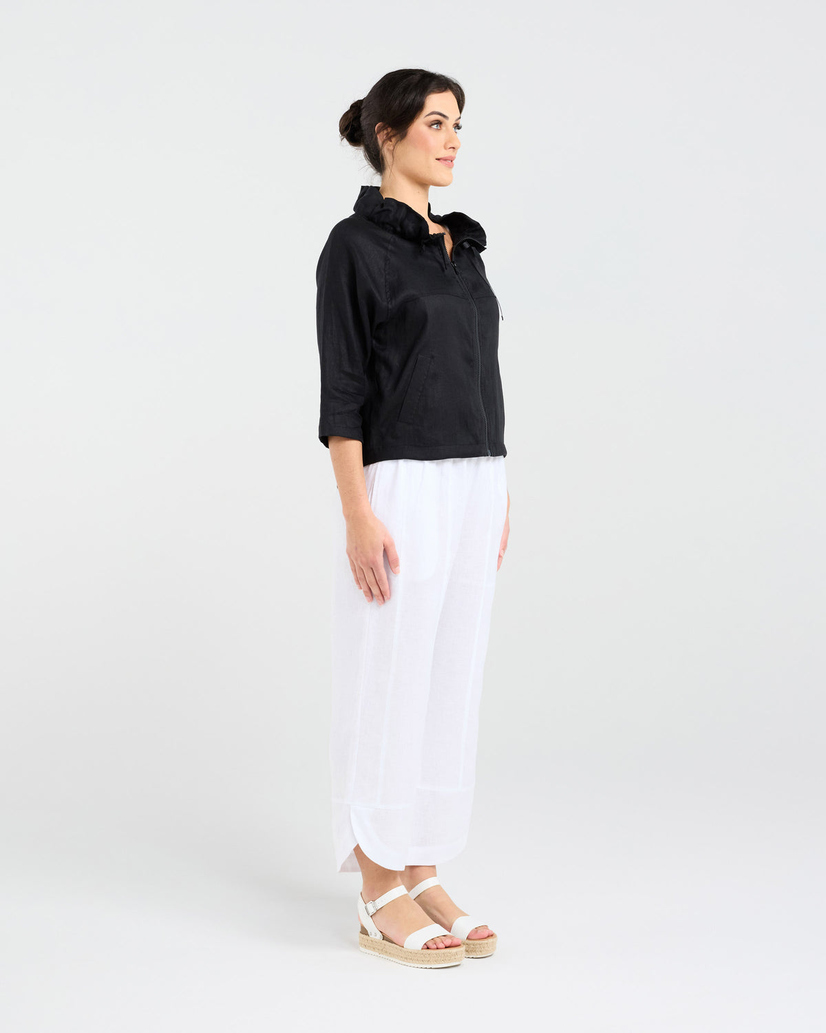 Victoria Zip Front Jacket - Plain zip
