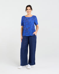Pascale Ladder Trim Top