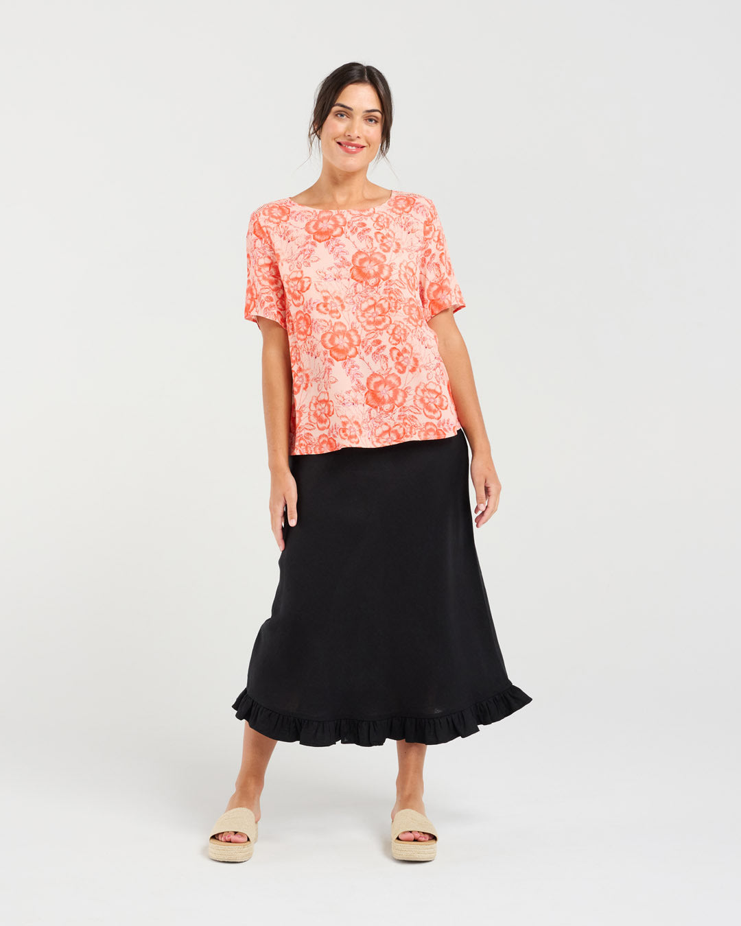 Pascale Ladder Trim Top