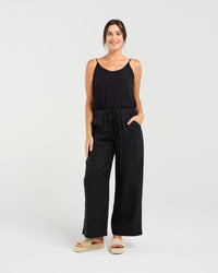 Margrette Wide Leg Linen Pant