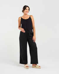 Margrette Wide Leg Linen Pant