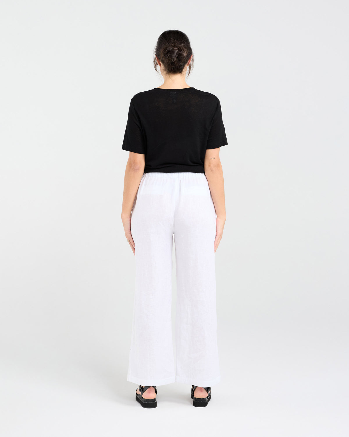 Margrette Wide Leg Linen Pant