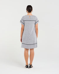 Martine Ladder Trim Dress