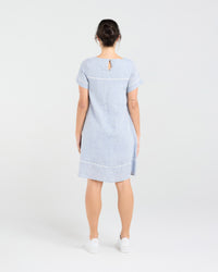 Martine Ladder Trim Dress
