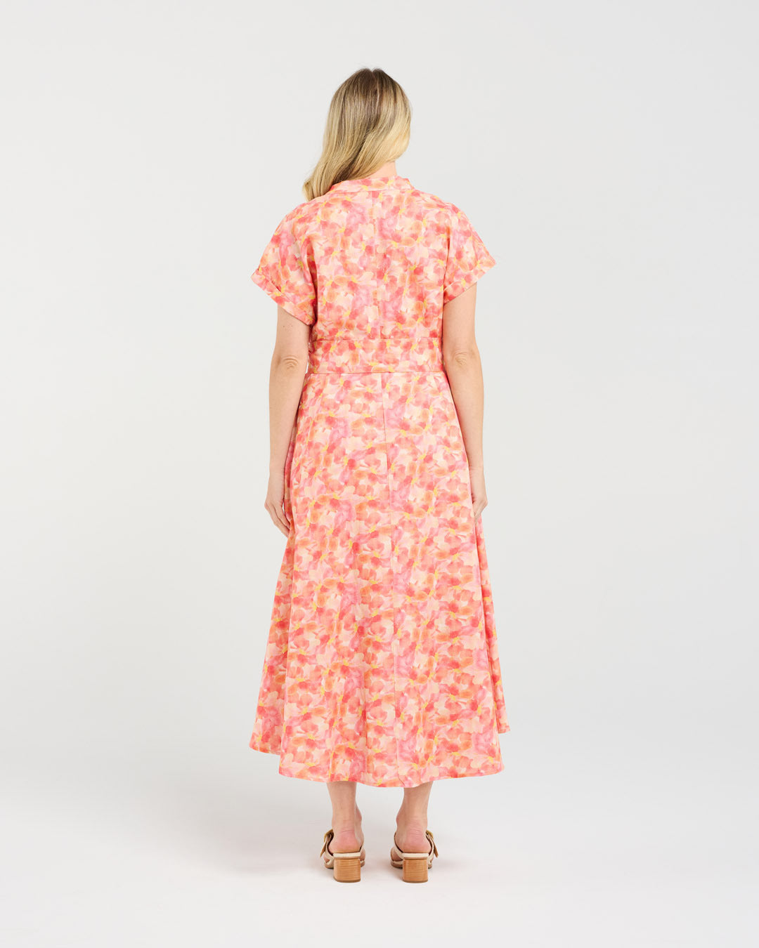 Bertrice Petal Front Hem Dress
