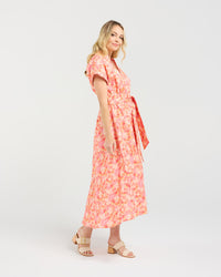 Bertrice Petal Front Hem Dress