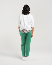 Elastic Waist Detailed Hem Pant