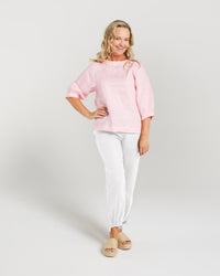 Elastic Waist Detailed Hem Pant