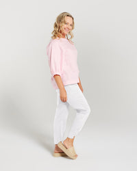 Elastic Waist Detailed Hem Pant