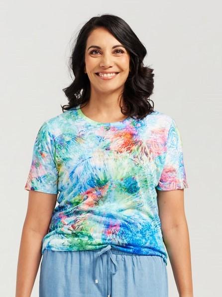 Peacock Multi Tee