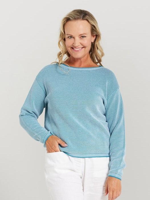 Cotton Microdot Knit
