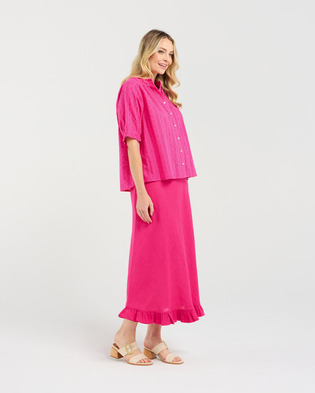 Clementine Broderie Blouse