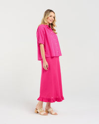 Clementine Broderie Blouse