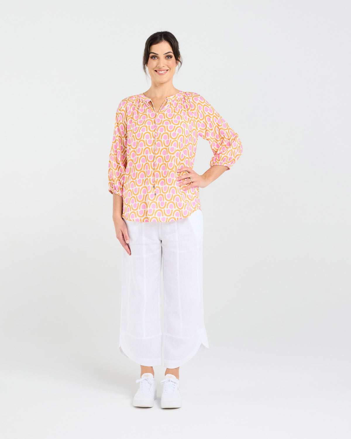 Colette Gathered Sleeve Top