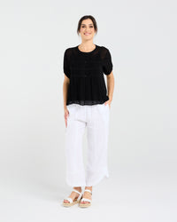 Hilarie Gathered Front Top