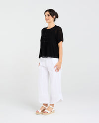 Hilarie Gathered Front Top