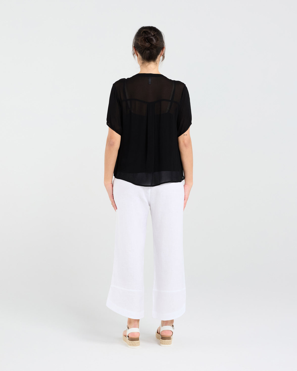 Hilarie Gathered Front Top