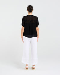 Hilarie Gathered Front Top