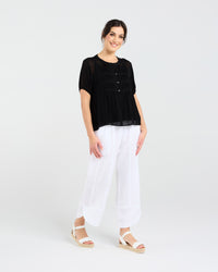 Hilarie Gathered Front Top