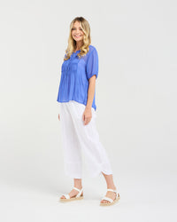 Hilarie Gathered Front Top