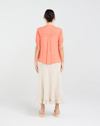 Hilarie Gathered Front Top