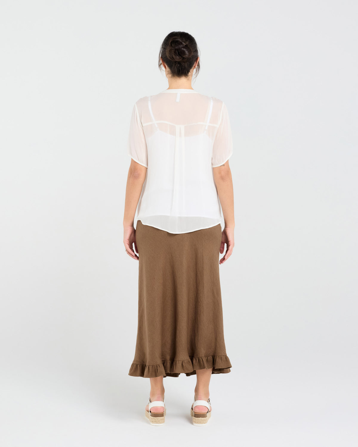 Hilarie Gathered Front Top