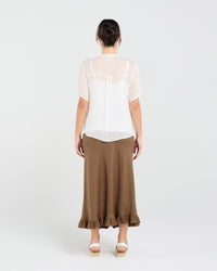 Hilarie Gathered Front Top