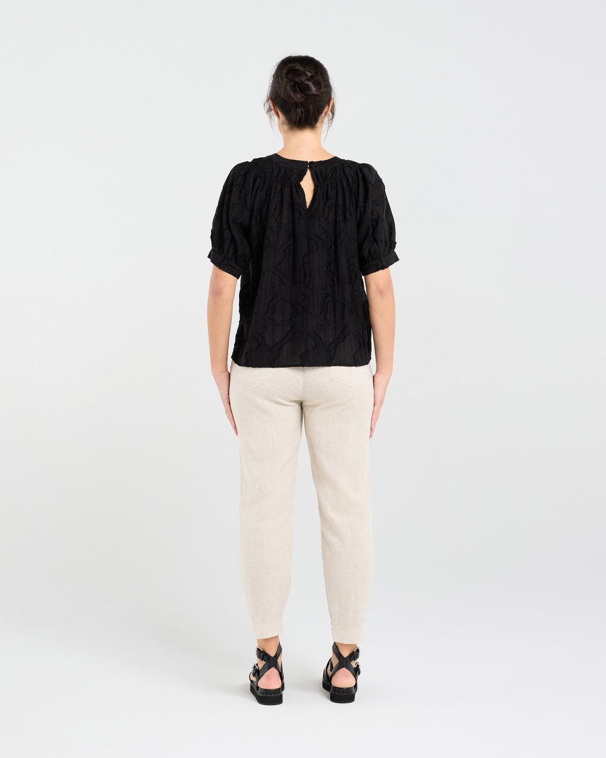 Lisette Gathered Yoke Top