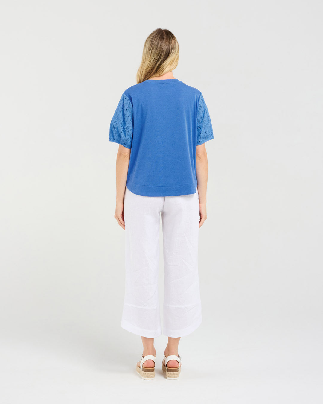 Ariane Broderie Sleeve Tee