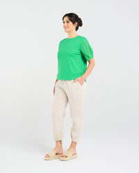 Ariane Broderie Sleeve Tee