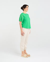 Ariane Broderie Sleeve Tee
