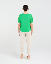 Ariane Broderie Sleeve Tee