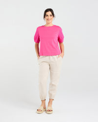Ariane Broderie Sleeve Tee