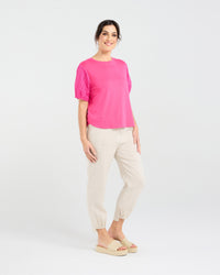 Ariane Broderie Sleeve Tee
