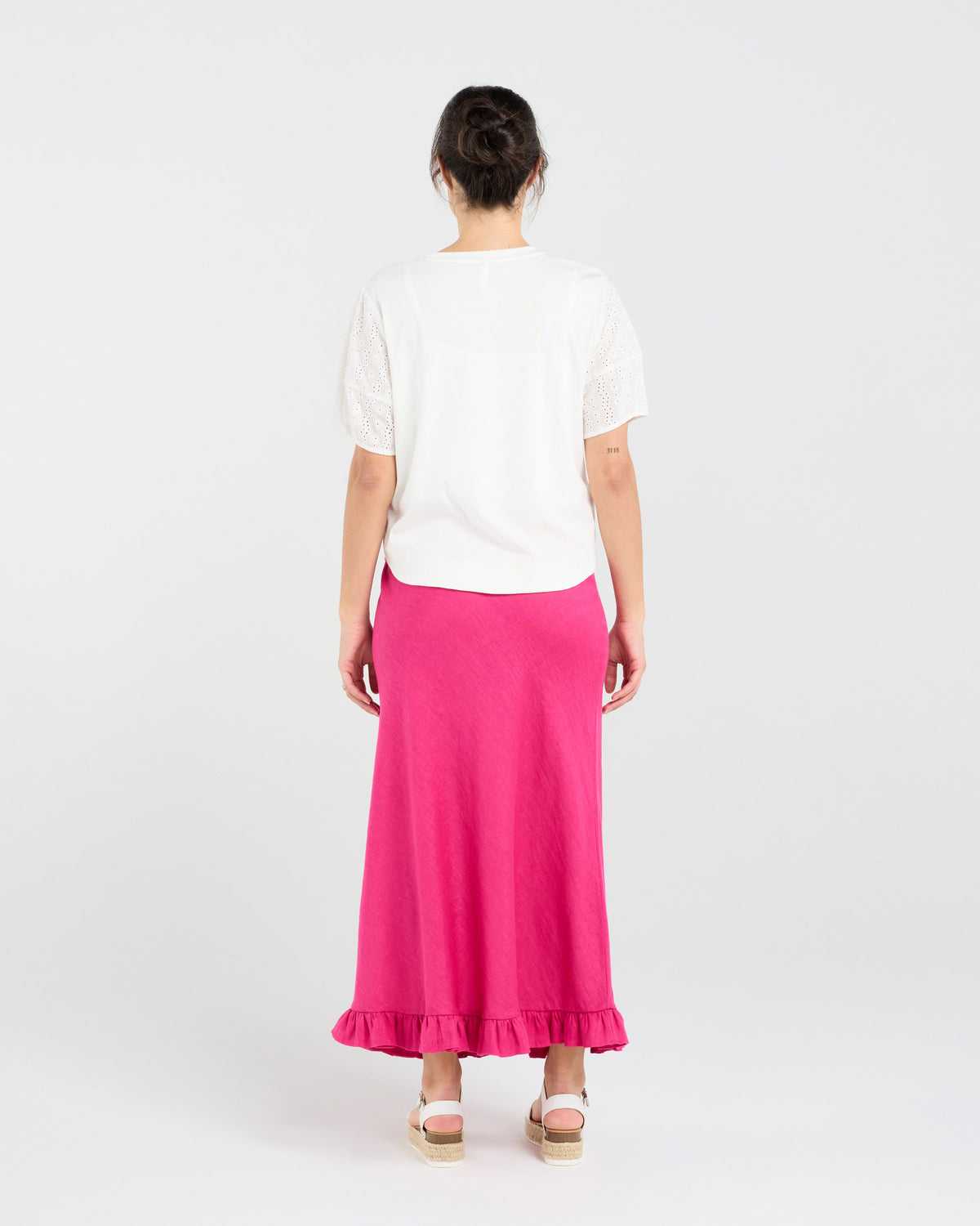 Ariane Broderie Sleeve Tee