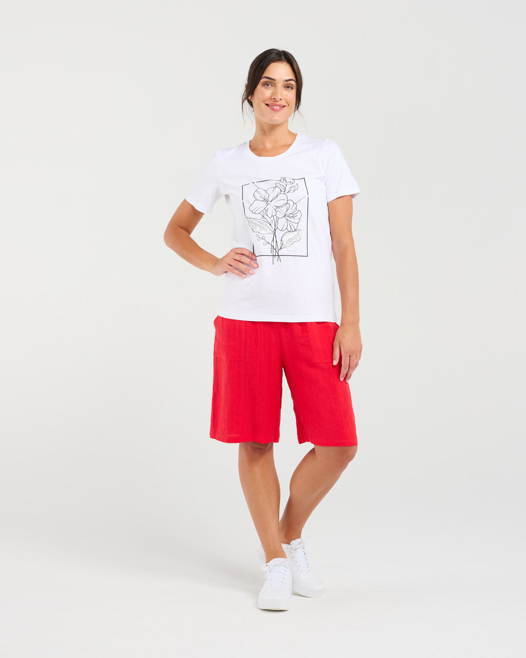 Adeline Bouquet Tee