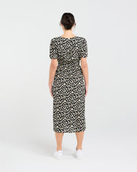 Gigi V-neck Button Front Dress