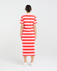 Emily Striped T-shirt Dress