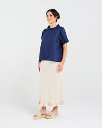 Claire Soft Roll Neck Top