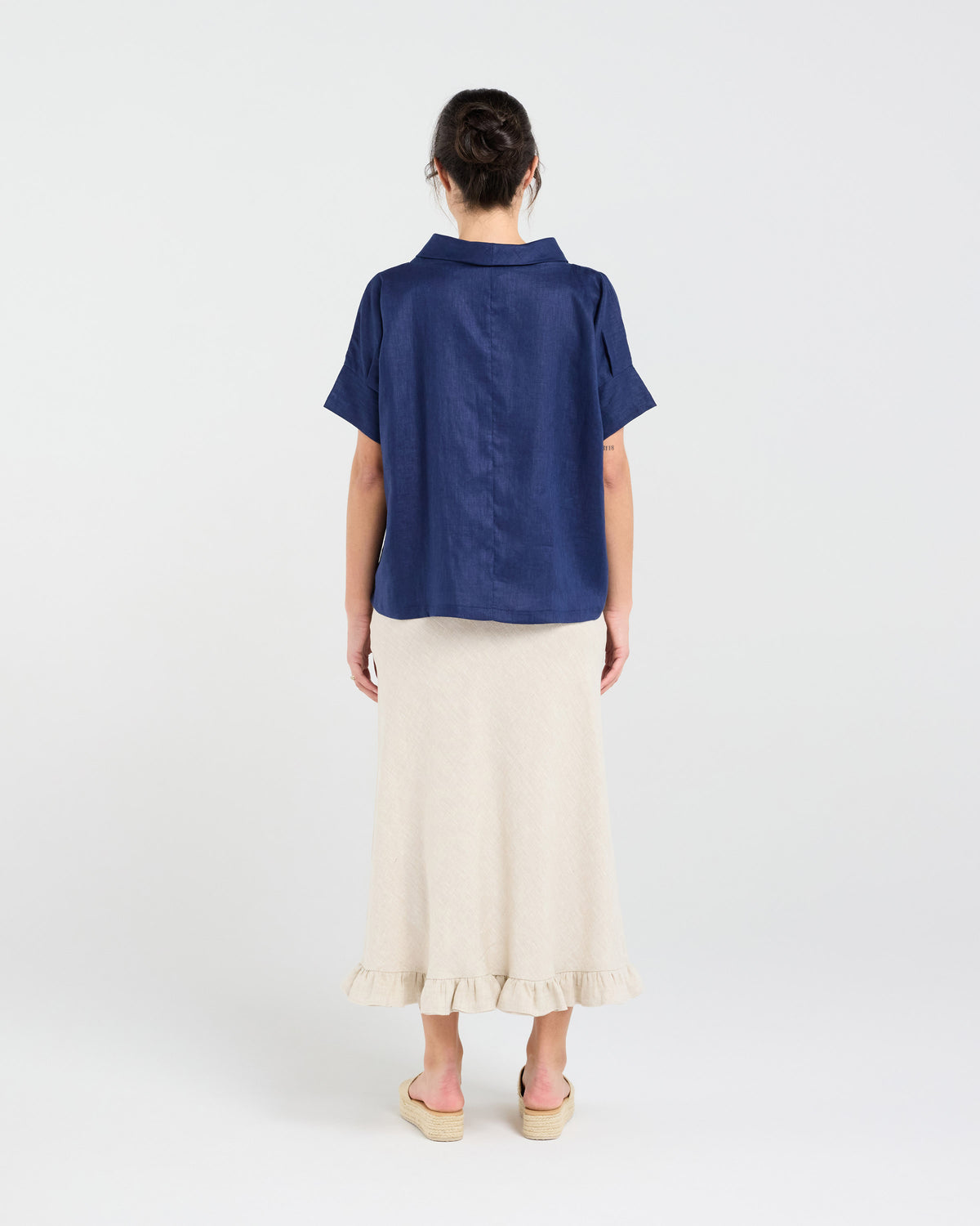 Claire Soft Roll Neck Top