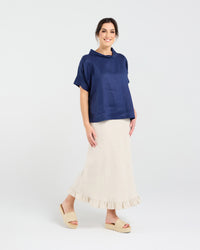 Claire Soft Roll Neck Top