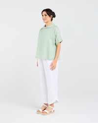 Claire Soft Roll Neck Top