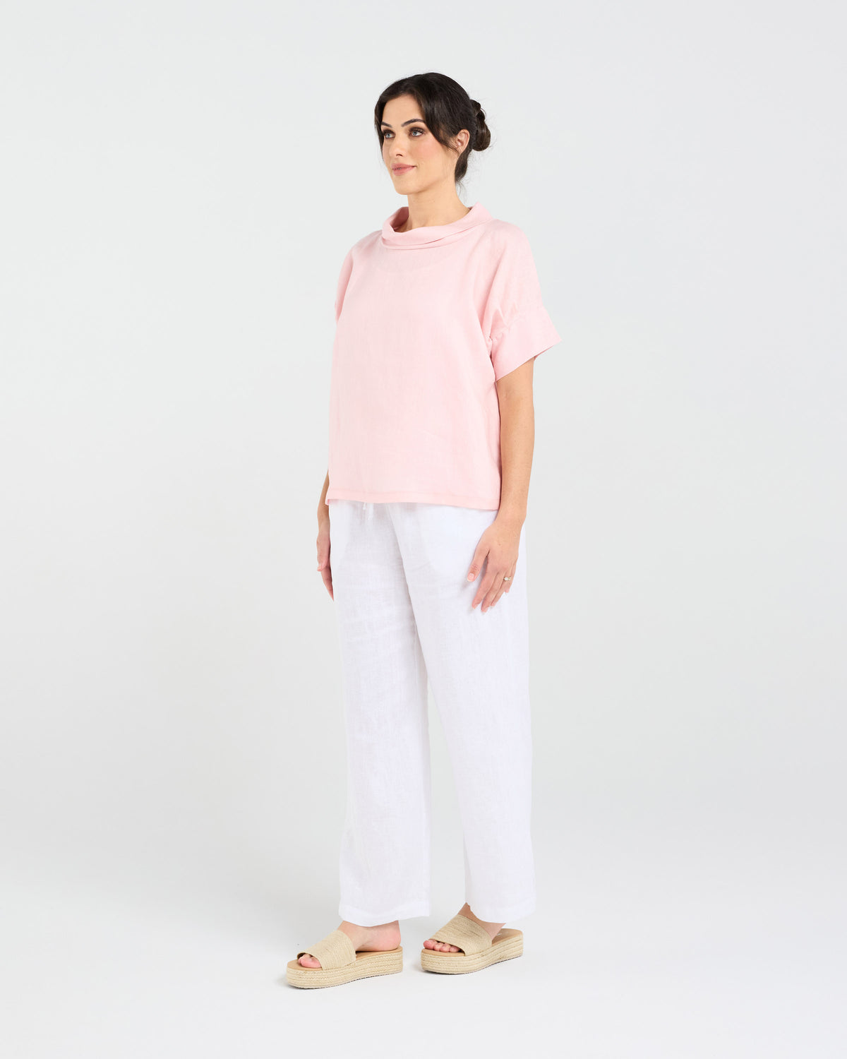 Claire Soft Roll Neck Top